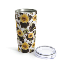 Load image into Gallery viewer, Tumbler 20oz - Floral Cow
